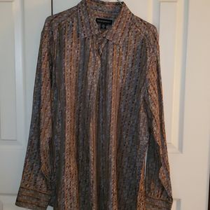 Jhane Barnes silk blend sport shirt